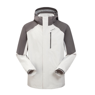 探路者三合一冲锋衣2026新款防风防水专业户外登山保暖外套男女