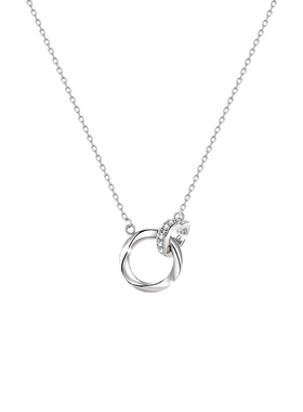 银色简约气质项链轻奢高级感小众