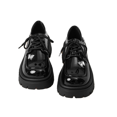 回力小皮鞋女学院英伦风乐福鞋秋