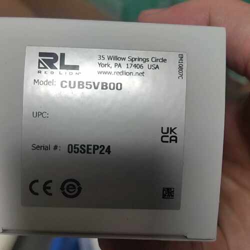 议价RedLion控制器CUB5VB00