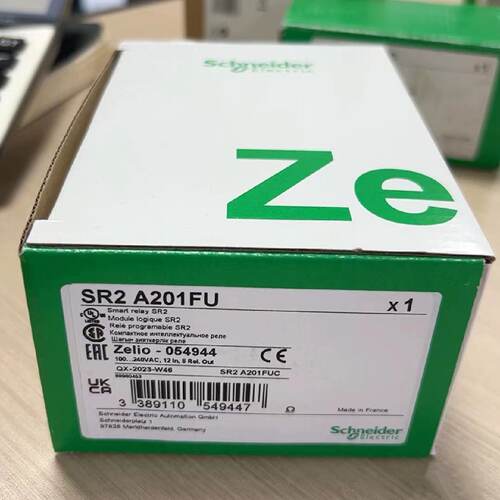 议价SR2A201FU施耐德基本型逻辑控制器AC100-240V带显示面板全新