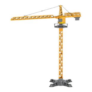 儿童钢力威合金塔吊玩具仿真吊车挖机吊塔吊机工程车模型男孩玩具