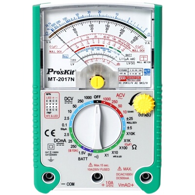 指针式万用表24/26档宝工