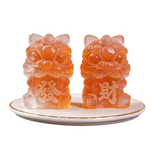 醒狮冰块模具硅胶食品级冻冰块卡通冰雕商用酒吧调酒创意制冰磨具