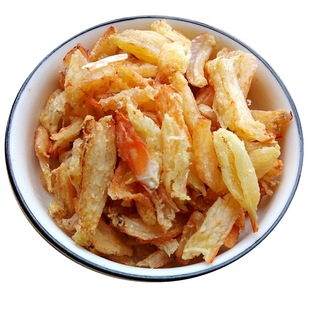 北海特产野生梭子花蟹肉干蟹腿蟹钳蟹脚肉螃蟹肉干蟹肉棒干货250g