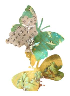 半愈自粘仿真PVC立体配件