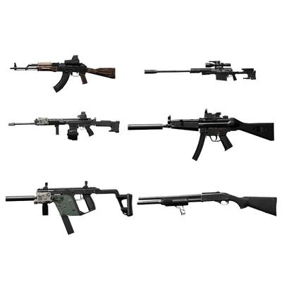 暗区突围官方周边武器模型盲盒