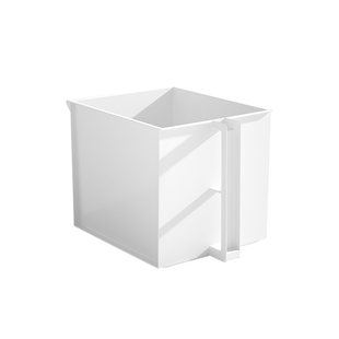 可叠加厨房橱柜收纳盒直角储物盒下水槽高处吊顶柜杂物整理筐日式