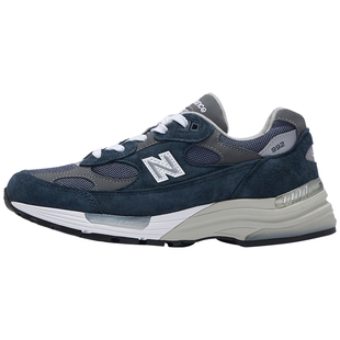 New Balance/NB992系列 海军蓝复古休闲男女百搭慢跑鞋ML2002RA