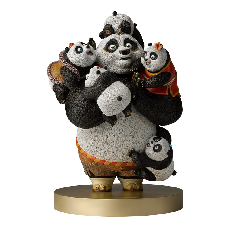 铜师傅功夫熊猫之五福星