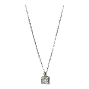 ROMANTIC精致香水瓶项链轻奢小众设计S925纯银锁骨链女高级感饰品