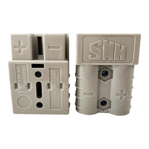 50a叉车蓄电池充电接头电瓶接插件 120a175a350a安连接器600V插头