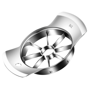 316不锈钢切苹果神器切橙子水果神器西瓜分果切果分割切片去核器