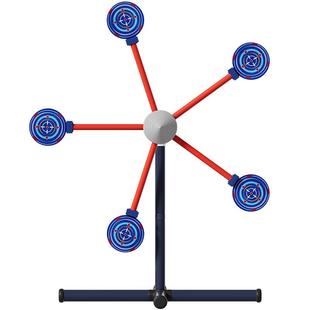 儿童玩具立式标靶盘射击射靶摆摊枪旋转电动靶子手枪打靶游戏男孩