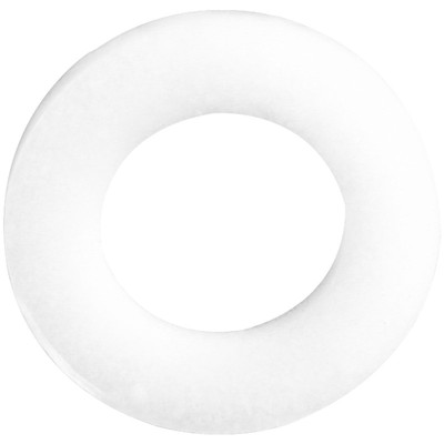 四氟垫片法兰垫圈聚四氟乙烯耐高温密封圈4分6分1寸波纹管平垫