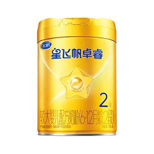 飞鹤星飞帆卓睿2段卓睿HMO升级较大婴儿配方奶粉听装