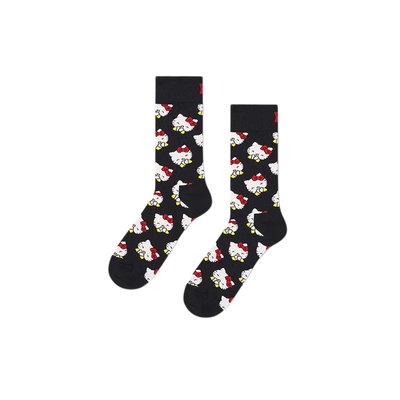 【2026新款Hello kitty联名】Happy Socks潮牌袜子可爱甜美中筒袜
