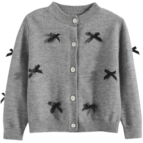 女童开衫毛衣春装2026新款儿童上衣超好看小女孩早春穿搭针织外套