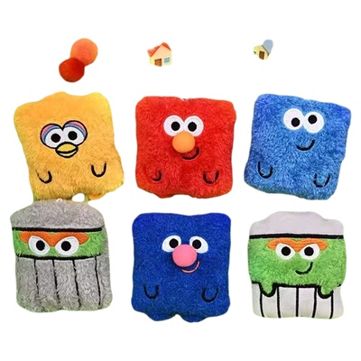 版芝麻街可爱小芝系列毛绒盲袋