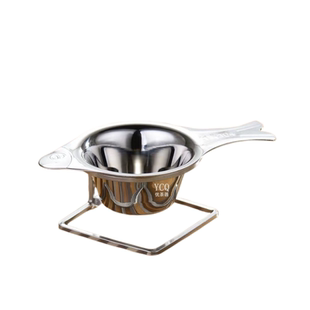 茶漏茶滤 304不锈钢茶漏网茶滤 茶具过滤网茶漏托架公杯分茶器