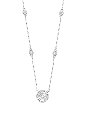 璀琳无限心动项链生日送女生礼物