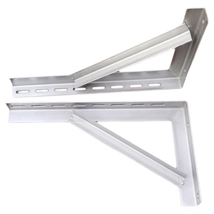 镀锌角铁支架货架角钢三角架墙上置物托板支撑加燃气管道固定支架