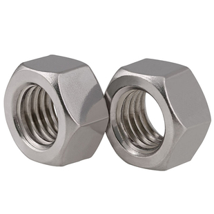 304不锈钢反牙六角螺母M4M5M6M8M10M12M20左牙反丝螺帽左旋螺丝帽