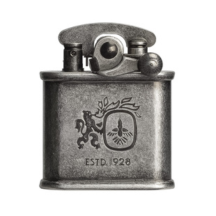 日本正版复古做旧COLIBRI科乐比煤油打火机 机械杠杆回弹个性男士