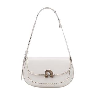 Amazing Song乙颂栗子包大号秋冬新款牛皮复古通勤单肩斜挎腋下女