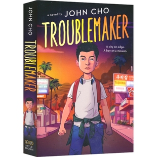 Troublemaker 麻烦制造者 英文章节小说 成长主题 文化差异 种族问题 青少年课外阅读 9-12岁 英文原版进口图书