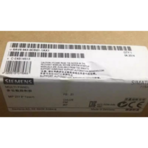 议价议价1P 6AV6643-0CB01-1AX1西门子 MP277触摸屏6AV66430CB011