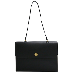 猴子家口碑款小金扣单肩包 复古牛皮邮差风简约方形大容量通勤包