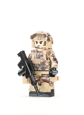 蛟龙突击队特种兵积木人仔