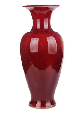 神垕钧瓷礼品国礼窑变泰和坊窑花瓶大师作品特色工艺品博古架摆件