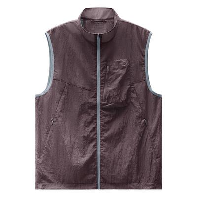 蕉内氮气502Proof男士防泼水防晒机能立领轻薄户外运动马甲外套