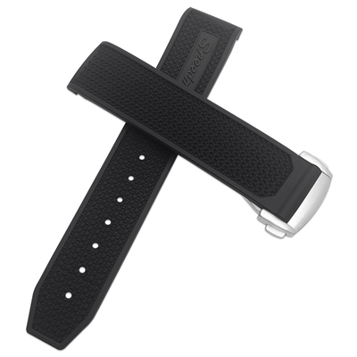 适用橡胶表带欧米茄超霸表带