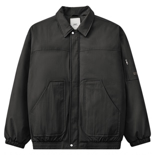 GWIT 美拉德潮牌工装棒球服加厚棉衣冬季飞行员夹克外套棉服男