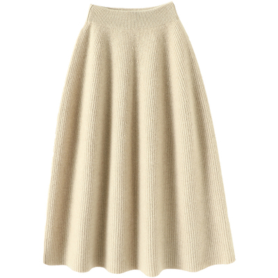 启超高端100%纯山羊绒裙