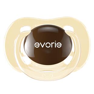 evorie爱得利安抚奶嘴婴儿安睡型硅胶新生儿宝宝安慰嘴0-6-18个月