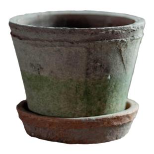 粗陶瓦盆多肉花盆小花盆复古透气红陶植物陶盆陶瓷陶土花器迷你矮