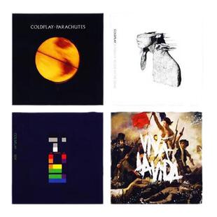 进口 酷玩乐队专辑 降落伞 心血来潮 X&Y 玩酷人生 欧版4CD唱片