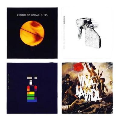 进口 酷玩乐队专辑 降落伞 心血来潮 X&Y 玩酷人生 欧版4CD唱片