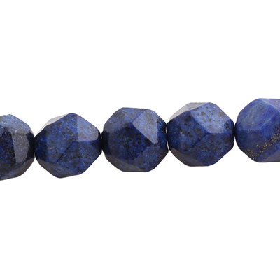 DIY材料天然青金石切面珠子