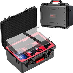 适用索尼PS5收纳包slim游戏主机pro收纳箱硬壳防水防爆安全手提箱收纳盒手柄安全包出行旅行快递托运保护配件