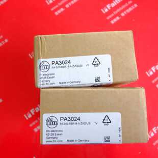议价IFM PA3024 易福门全新压力传感器 PA-010-RBR14-A-ZVG/US/ /