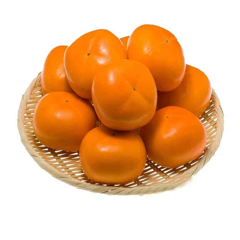 正宗脆柿子脆甜巧克力甜脆柿无核冰糖心脆 柿新鲜应季水果不涩口