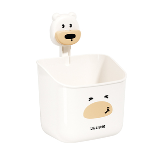 厨房葱姜蒜吸盘收纳盒壁挂式免打孔收纳挂篮卫生间洗脸巾置物篮子