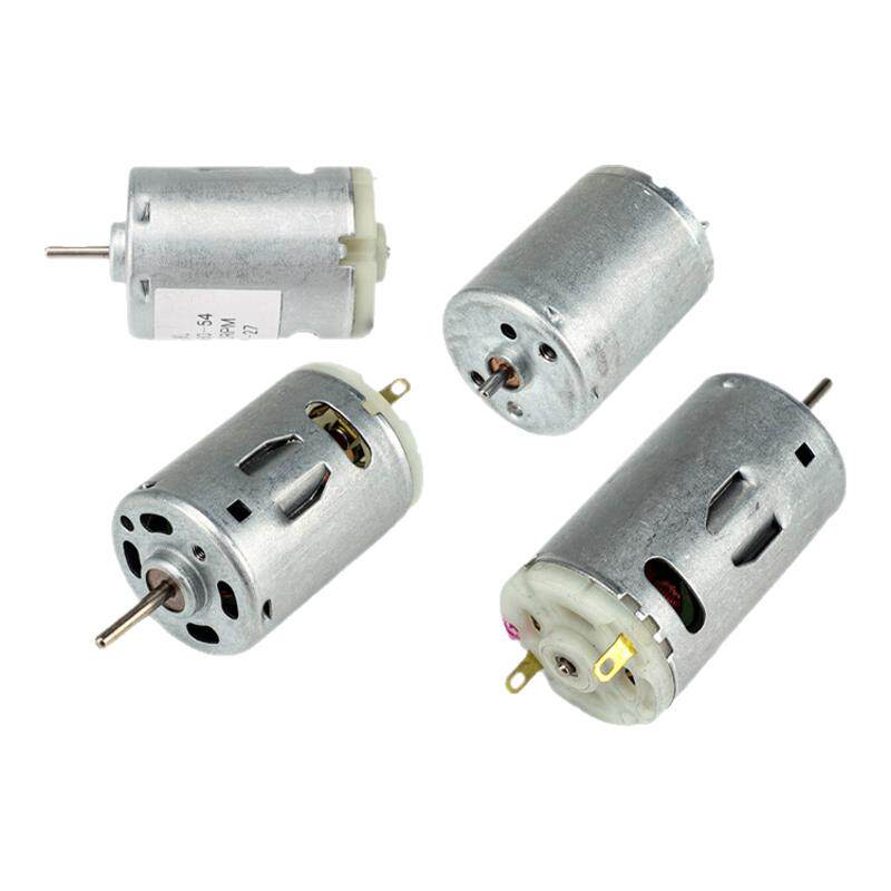微型直流有刷电机370/380/390高转小马达3V 6V 12V车船航模玩具