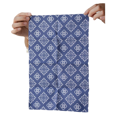 树上秋千棉麻茶巾吸水手工