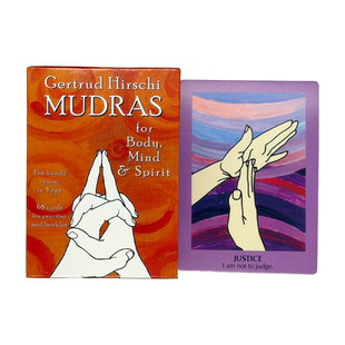 手印身心灵神谕卡Mudras for body mind and spirit英文卡牌游戏